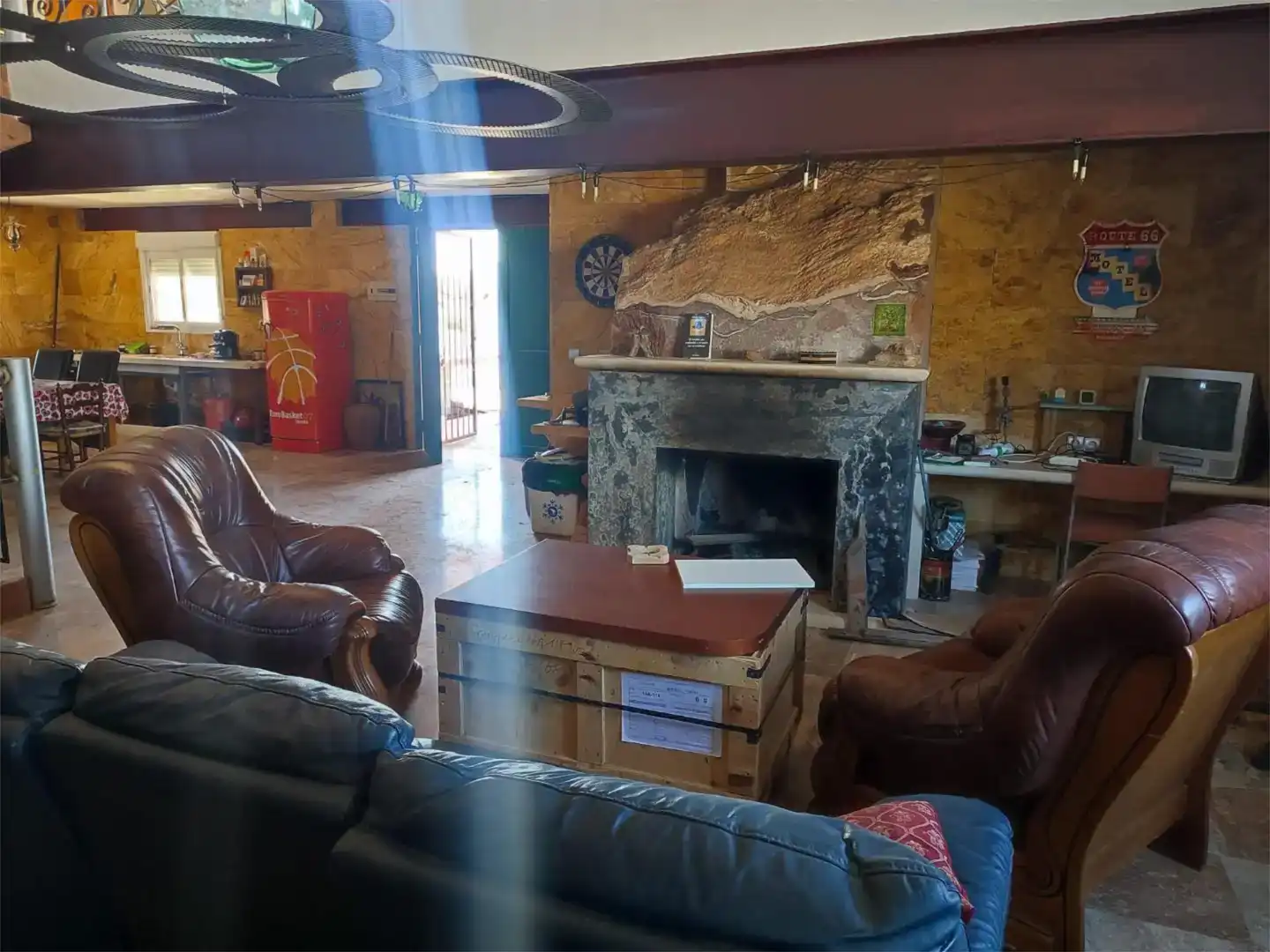 Sala d'estar de Finca rústica en venda en Urrácal amb Jardí privat