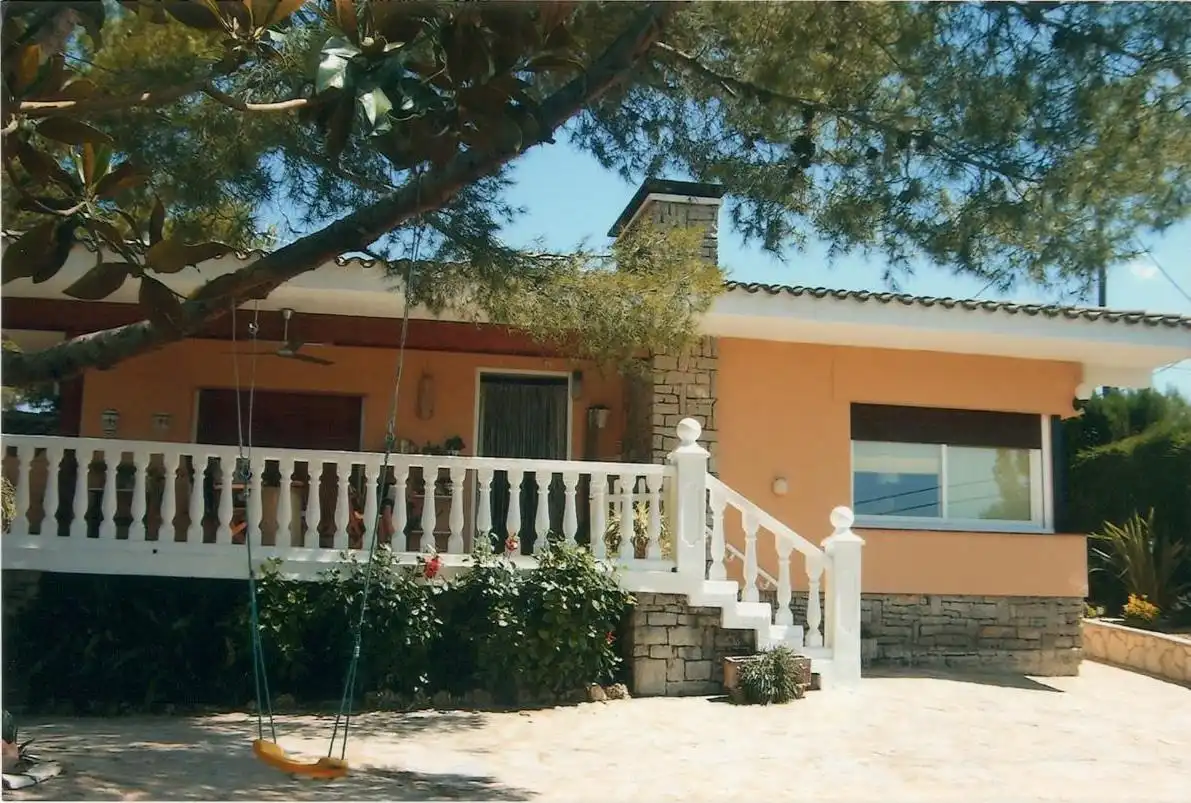 Vista exterior de Casa o chalet en venta en Tortosa con Calefacción, Jardín privado y Piscina