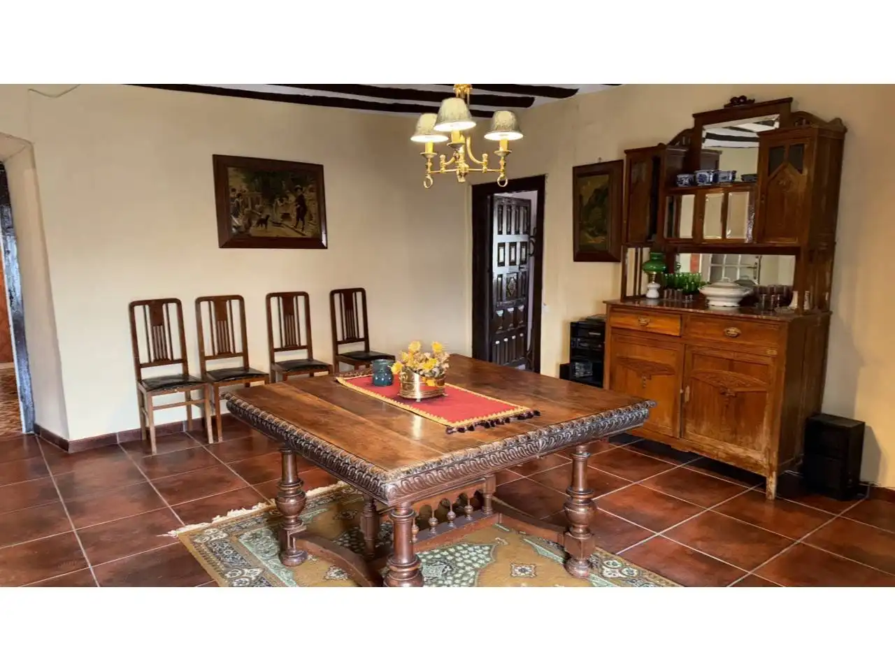 Dining room of Houses for sale in Cáseda  with Heating, Private garden and Terrace