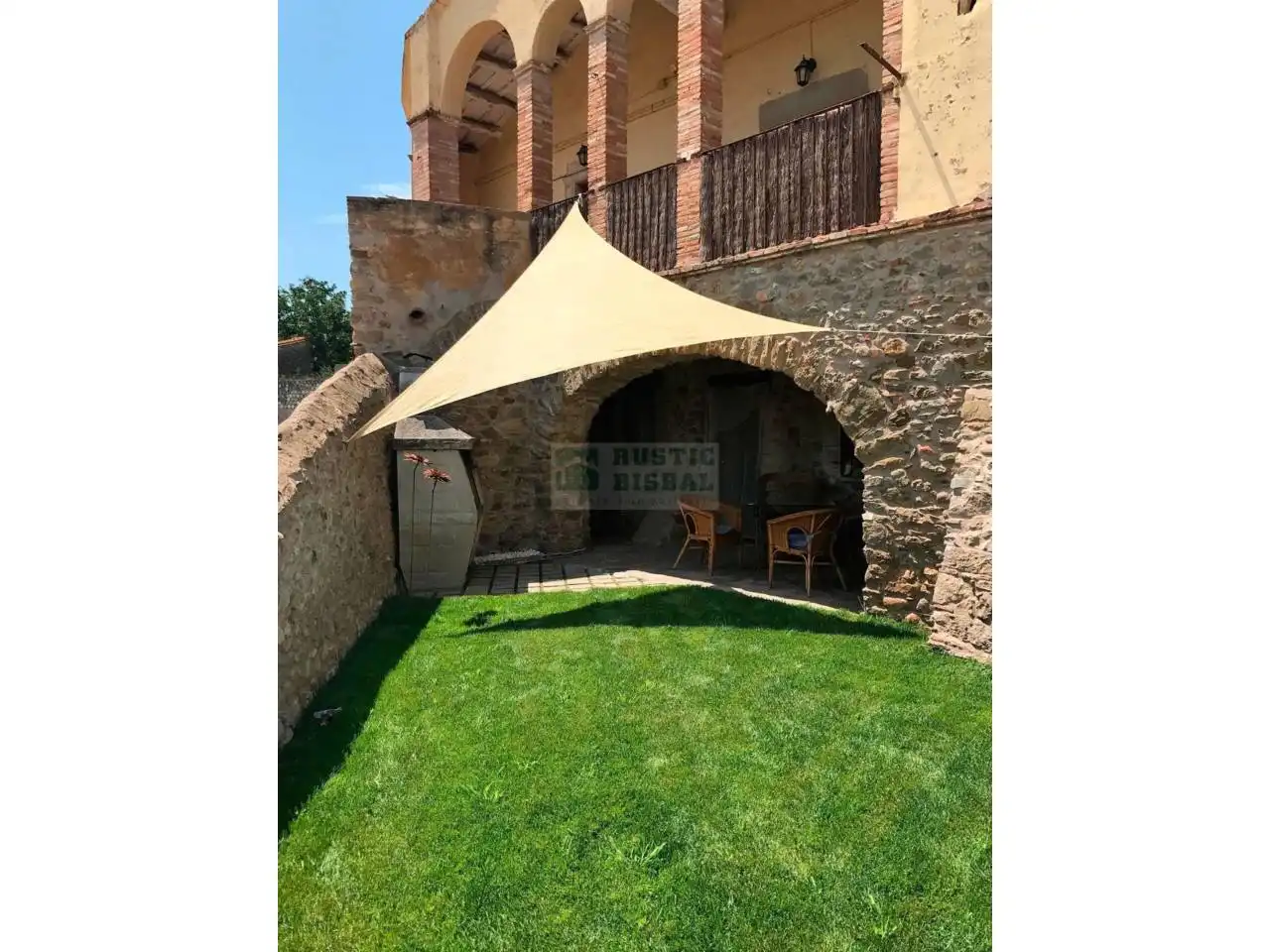 Jardín de Finca rústica en venta en Sant Joan de Mollet con Calefacción y Terraza