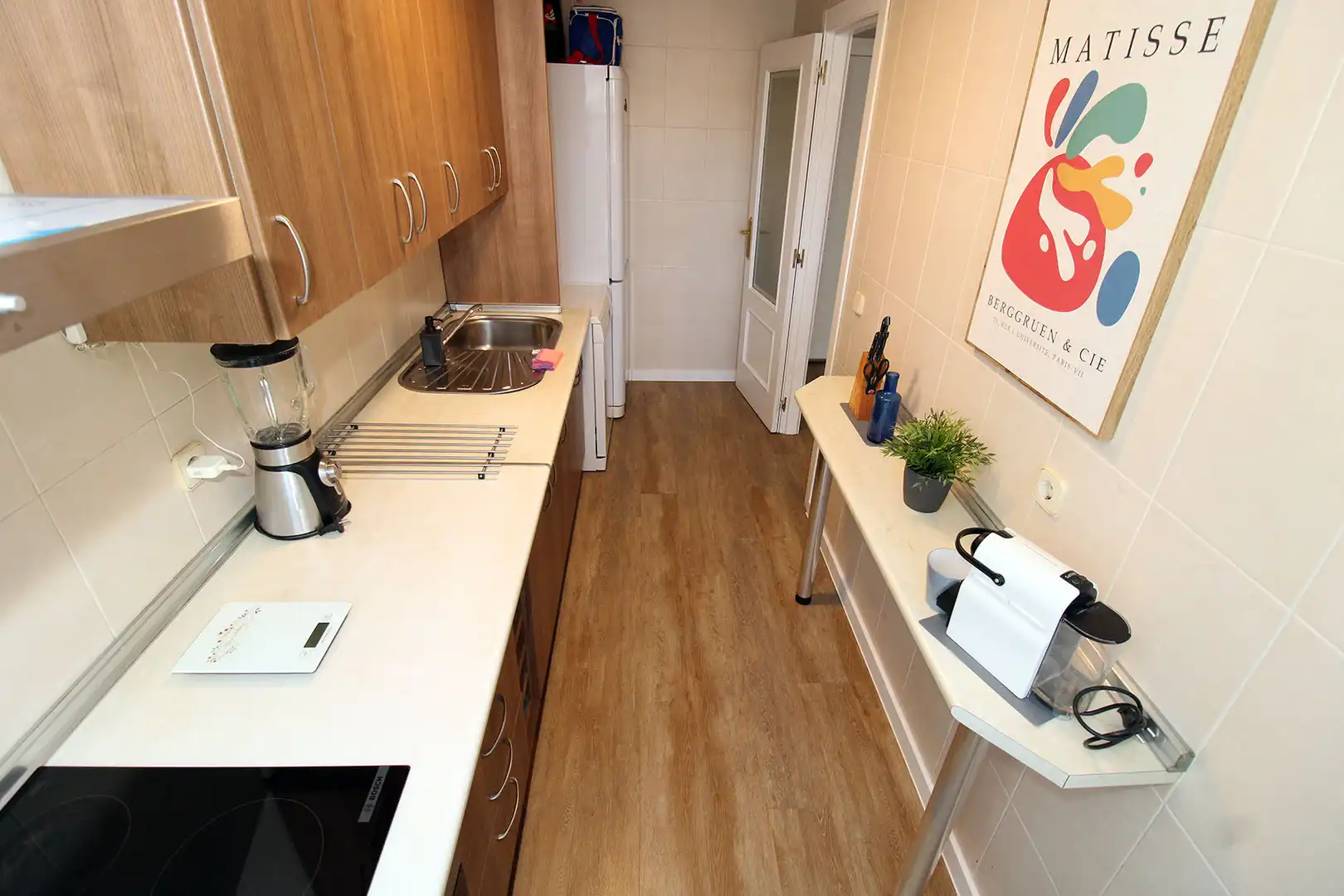 Küche von Wohnung zum Verkauf in Uceda mit Heizung, Privatgarten und Abstellraum