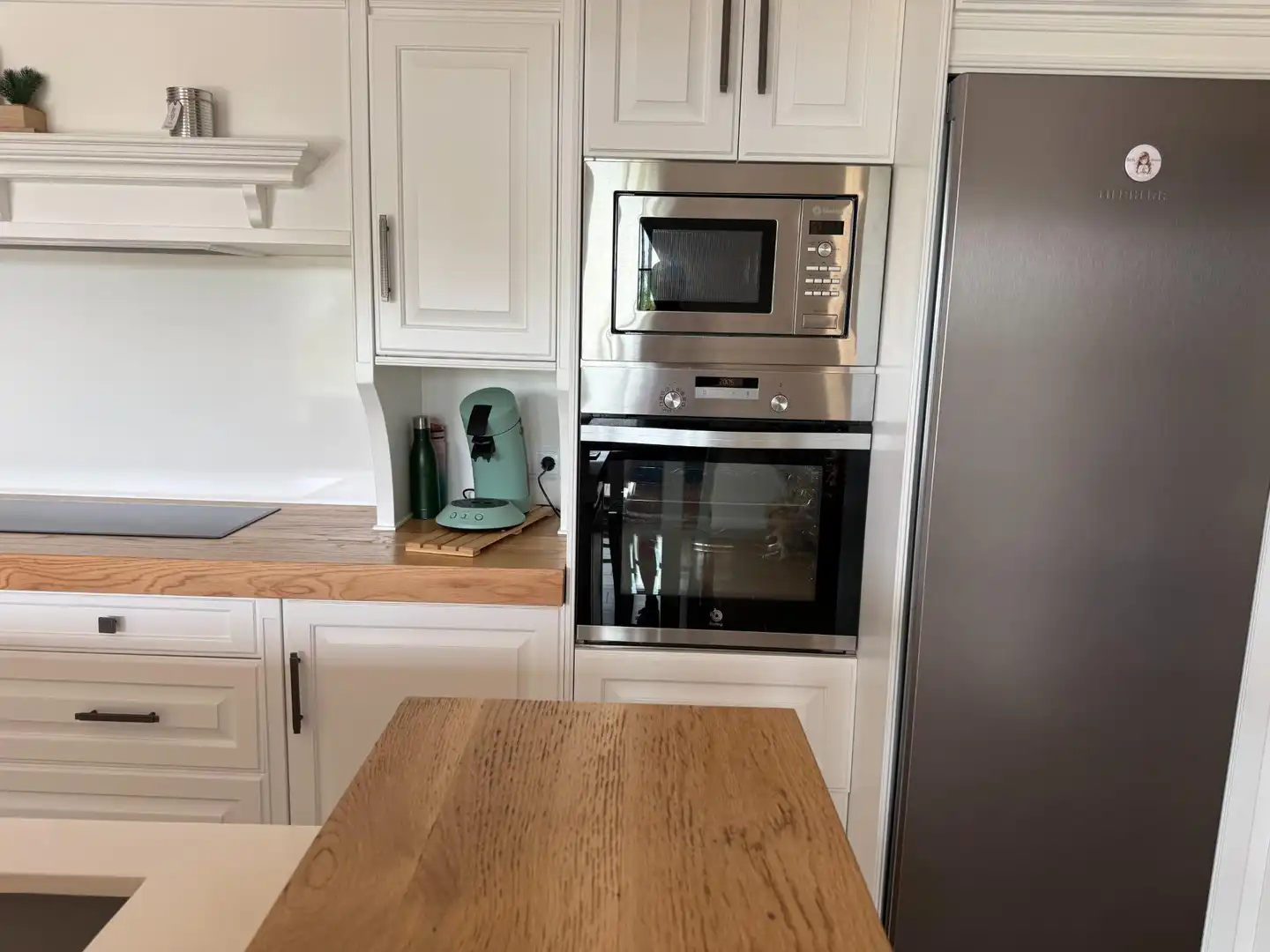 Cocina de Casa o chalet en venta en San Vicente del Raspeig / Sant Vicent del Raspeig con Aire acondicionado, Jardín privado y Terraza