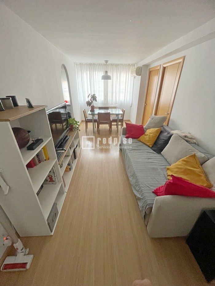 Sala d'estar de Pis en venda en  Madrid Capital amb Aire condicionat i Calefacció