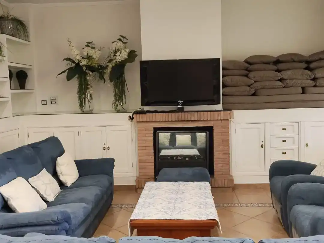 Sala de estar de Piso en venta en Islantilla con Aire acondicionado, Jardín privado y Piscina