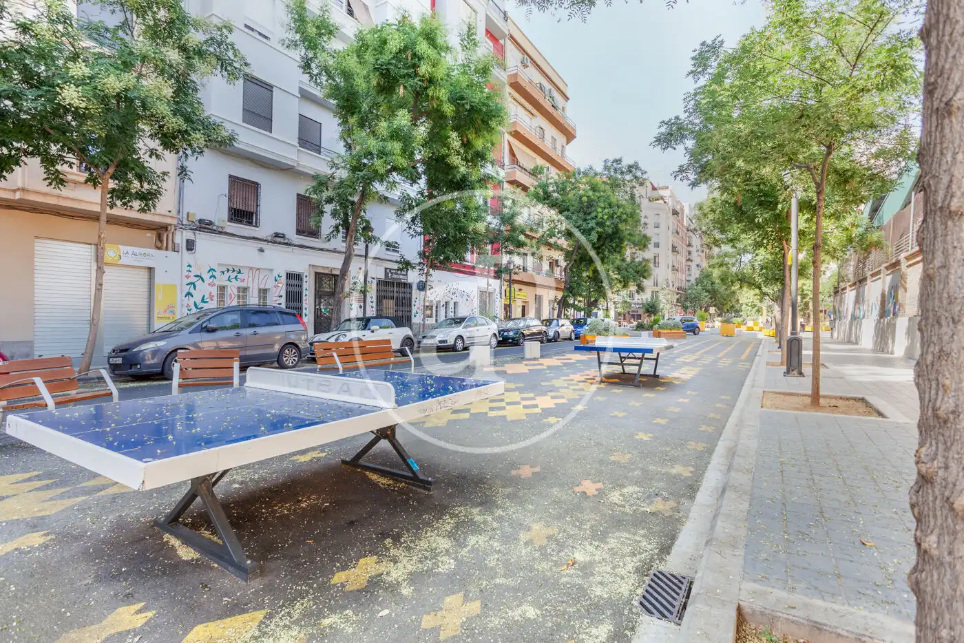 Vista exterior de Piso de alquiler en Valencia con Aire acondicionado, Calefacción y Amueblado