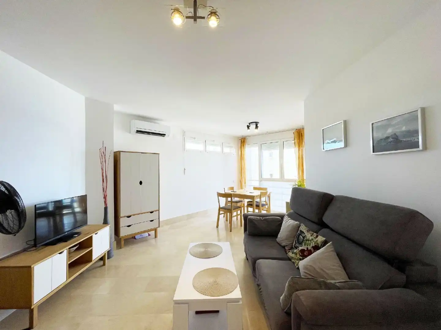 Sala d'estar de Apartament en venda en Calpe / Calp