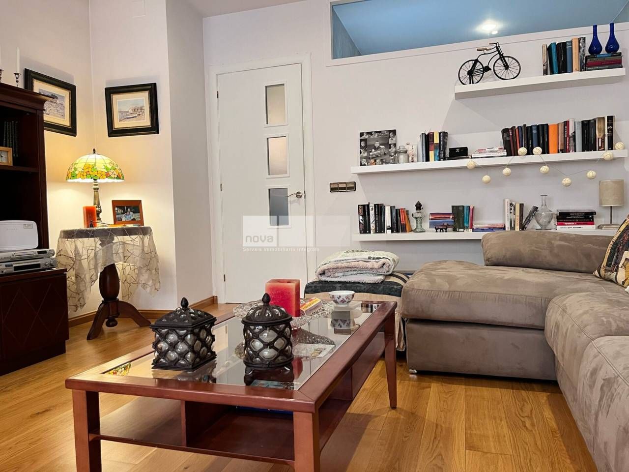 Living room of House or chalet for sale in Tona  with Air Conditioner, Heating and Terrace