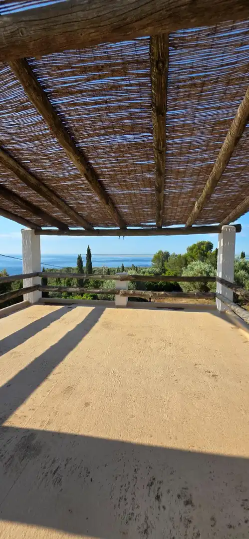 Terraza de Finca rústica en venta en El Perelló con Calefacción, Jardín privado y Terraza