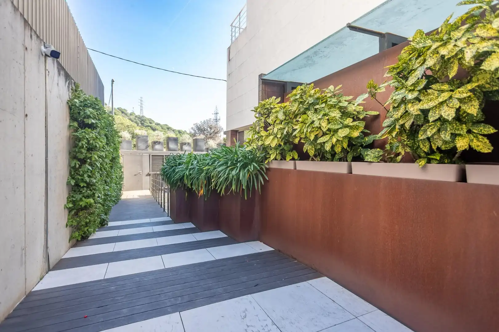 Terrassa de Casa adosada en venda en Esplugues de Llobregat amb Calefacció, Jardí privat i Terrassa
