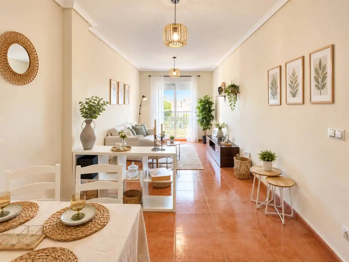 Sala de estar de Piso en venta en Catral con Calefacción