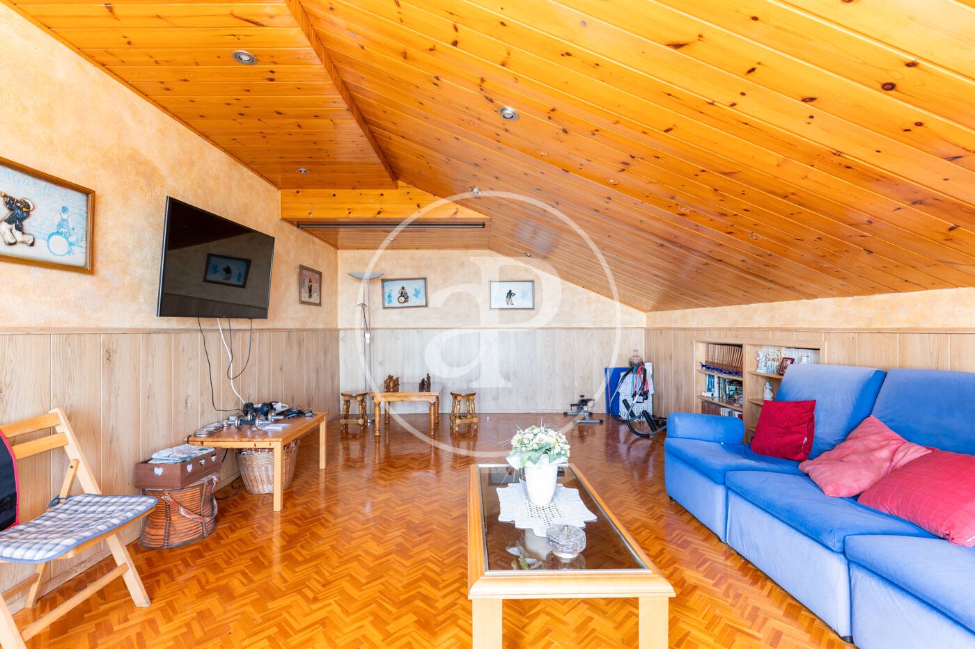 Living room of House or chalet for sale in Castellar del Vallès  with Heating, Private garden and Terrace