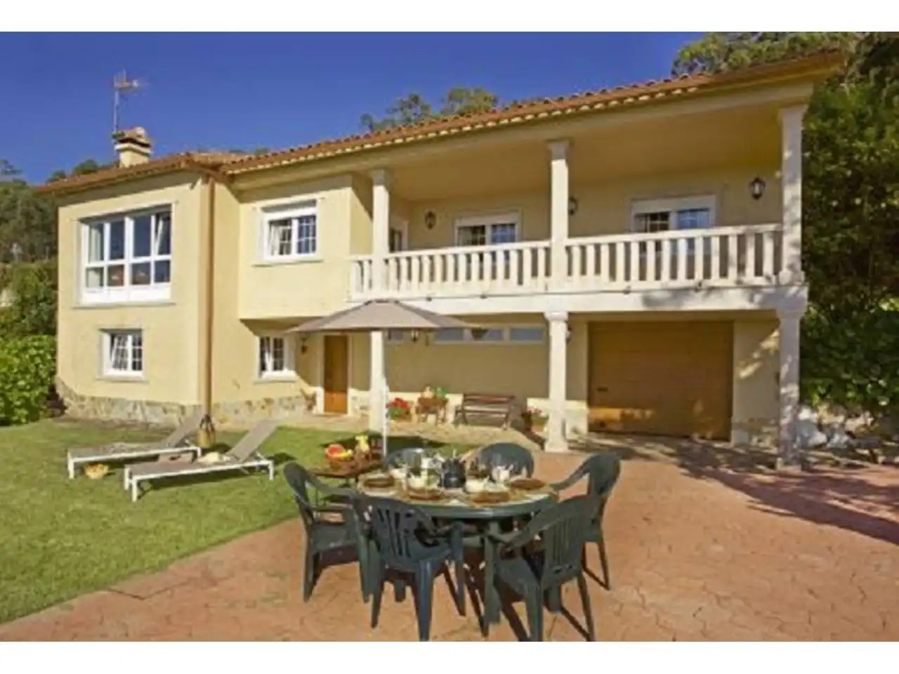 Terrasse von Haus oder Chalet zur Miete in Baiona mit Heizung, Privatgarten und Terrasse