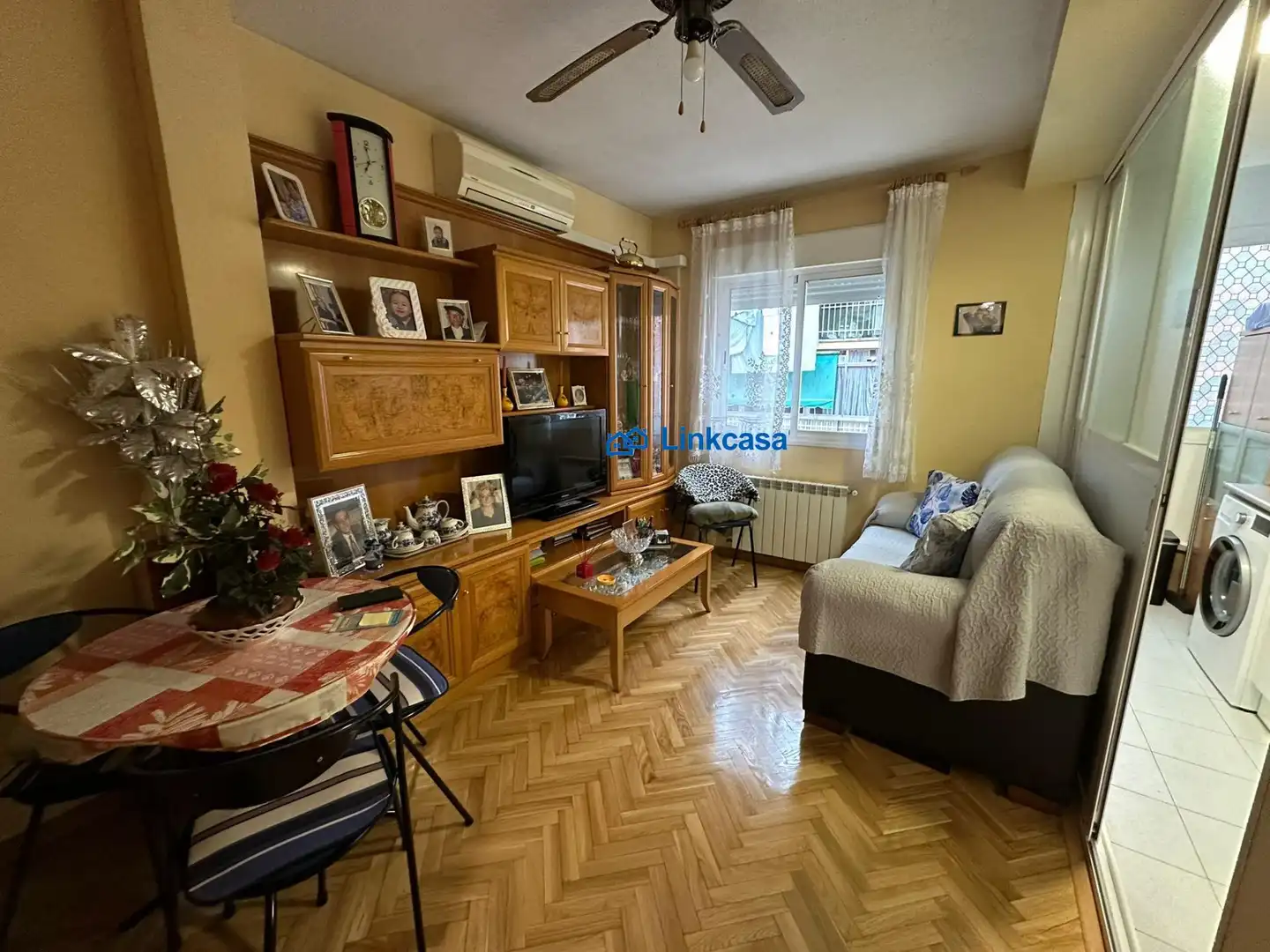 Sala de estar de Piso en venta en Madrid con Aire acondicionado, Calefacción y Parquet