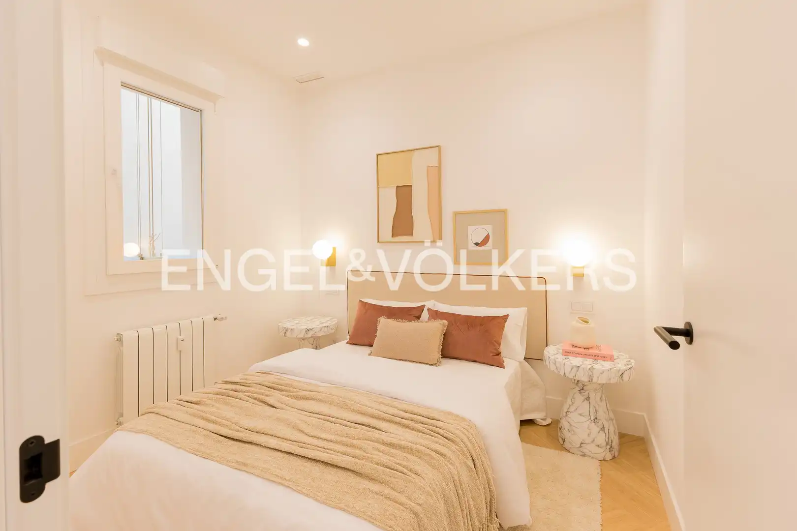 Schlafzimmer von Wohnung zum Verkauf in Madrid mit Klimaanlage, Heizung und Parkett
