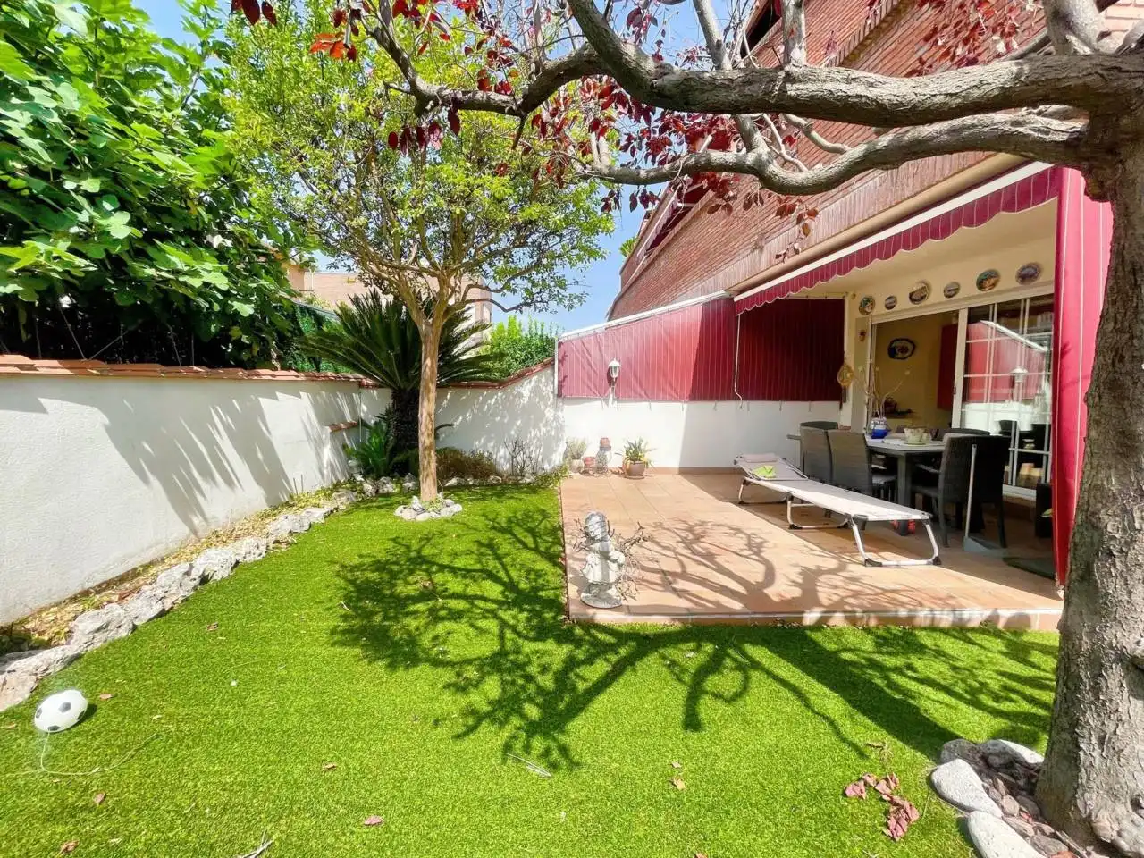 Terrasse von Wohnung zur Miete in Cerdanyola del Vallès mit Klimaanlage, Heizung und Privatgarten
