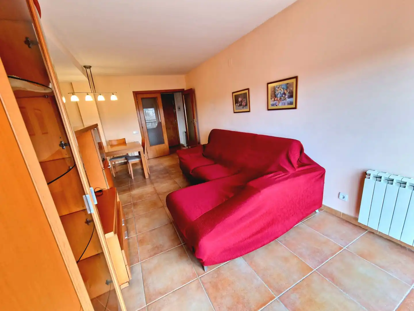 Sala de estar de Piso en venta en Palafrugell con Calefacción, Amueblado y Horno