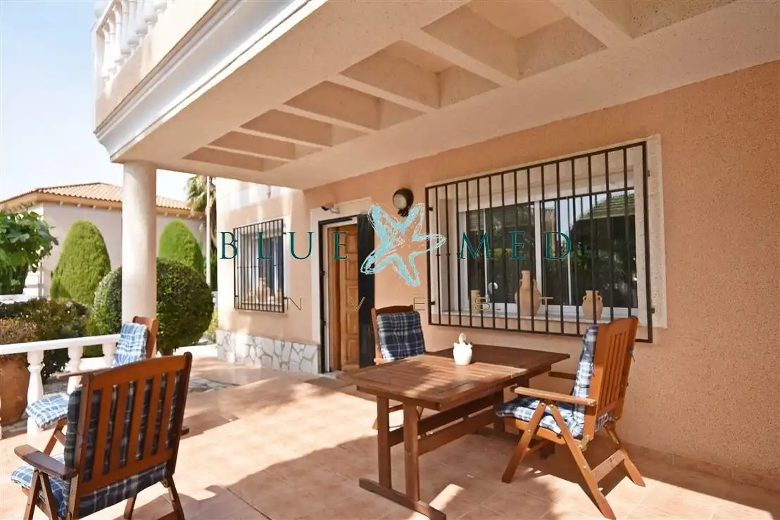 Terraza de Casa o chalet en venta en Mazarrón con Aire acondicionado, Calefacción y Jardín privado