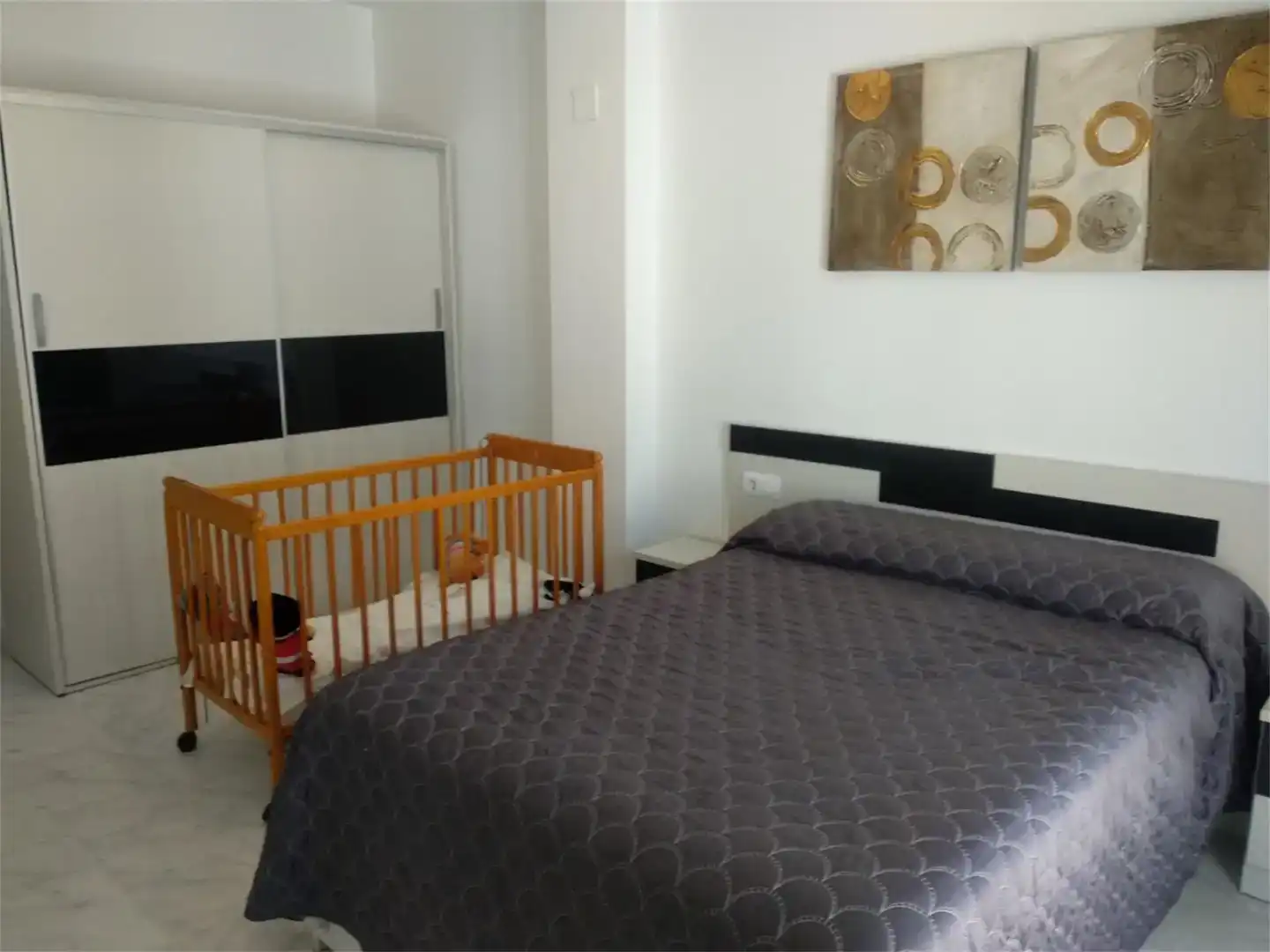 Bedroom of Flat for sale in Montilla  with Air Conditioner, Storage room and Furnished