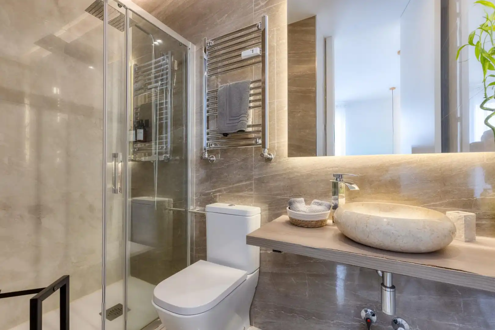 Baño de Ático en venta en Madrid con Aire acondicionado, Calefacción y Terraza