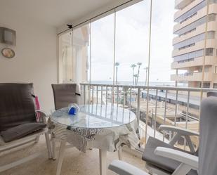 Balcony of Flat to rent in Calpe / Calp  with Heating, Terrace and Furnished