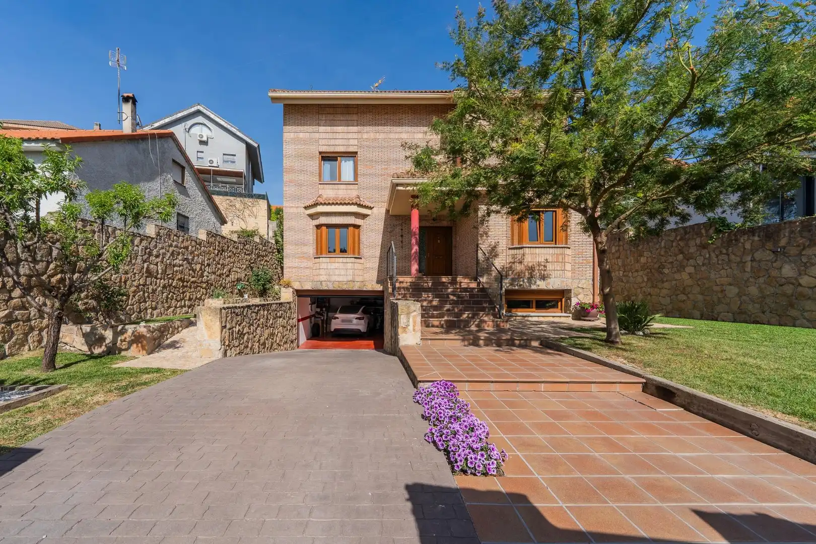 Vista exterior de Casa o chalet en venta en Cobeña con Aire acondicionado, Calefacción y Jardín privado