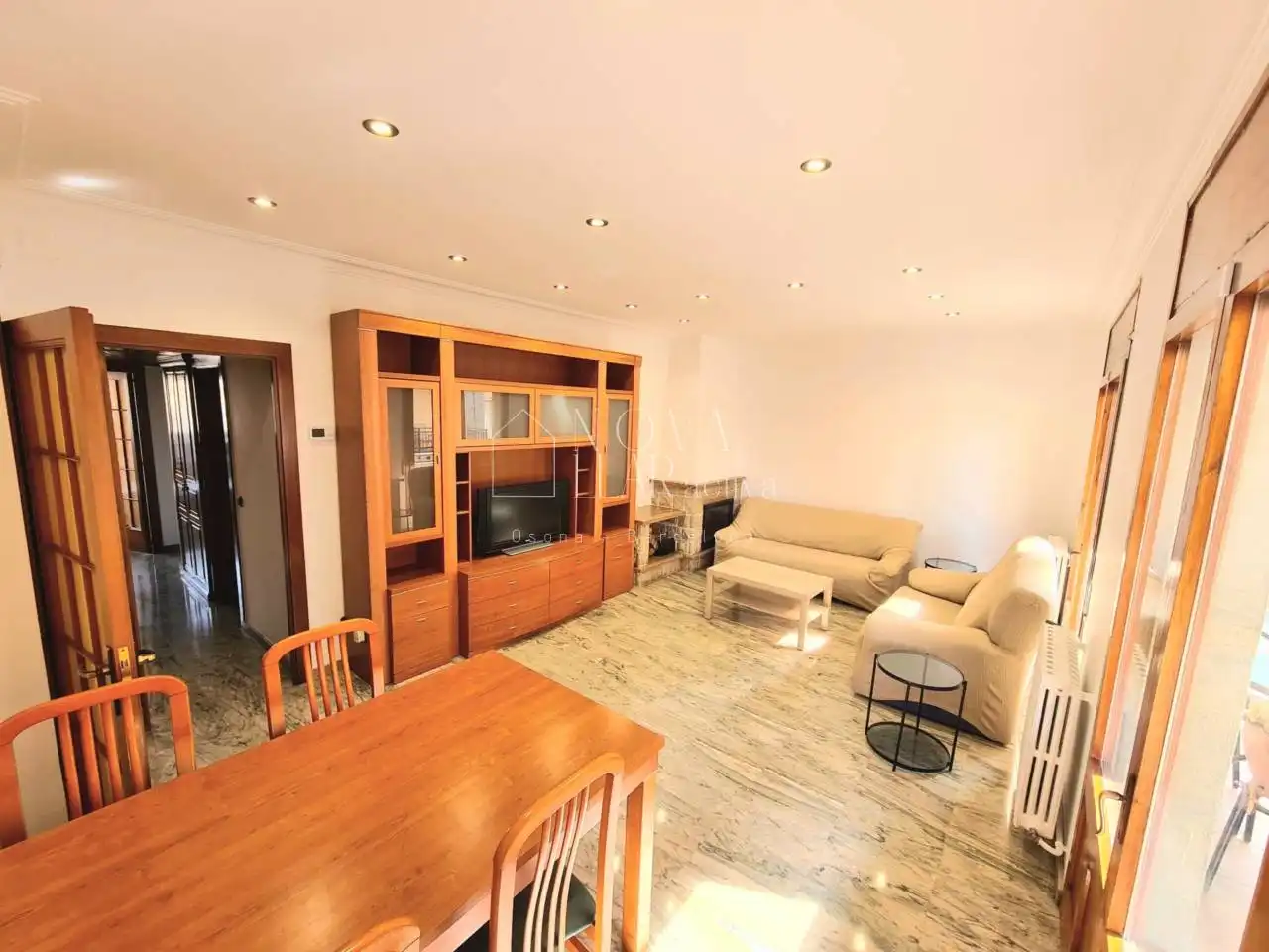 Living room of Flat for sale in Vic  with Heating, Terrace and Balcony