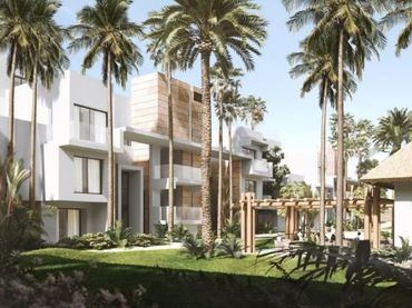 Apartament amb balcó en venda a Estepona Pueblo