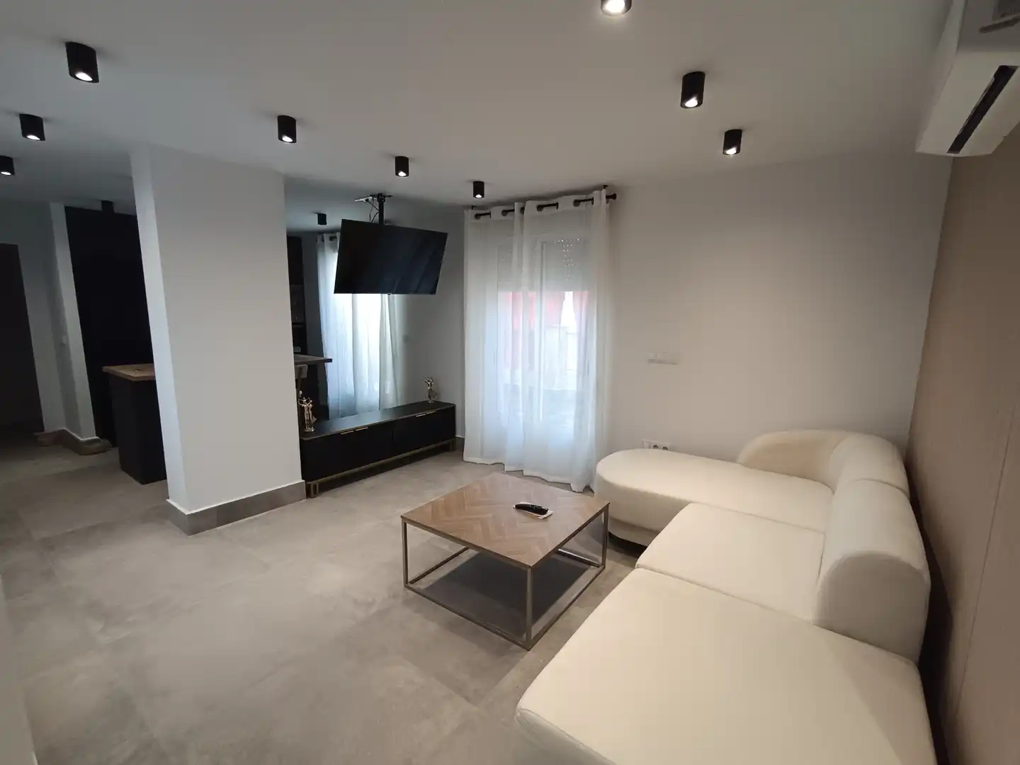 Sala de estar de Apartamento en venta en San Ildefonso - Catedral