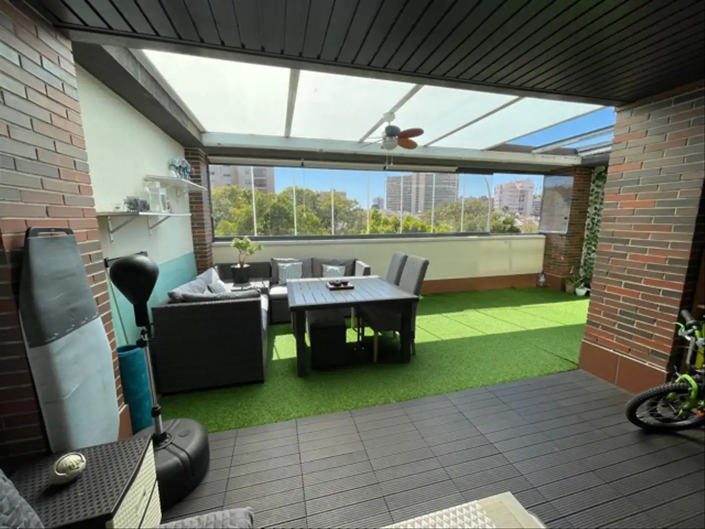 Terraza de Apartamento en venta en Playa de San Juan - El Cabo de las Huertas