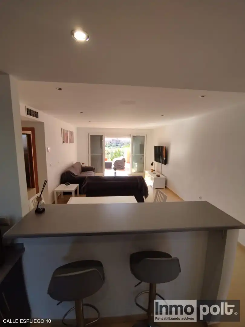Sala de estar de Piso de alquiler en Torre-Pacheco con Aire acondicionado, Terraza y Amueblado