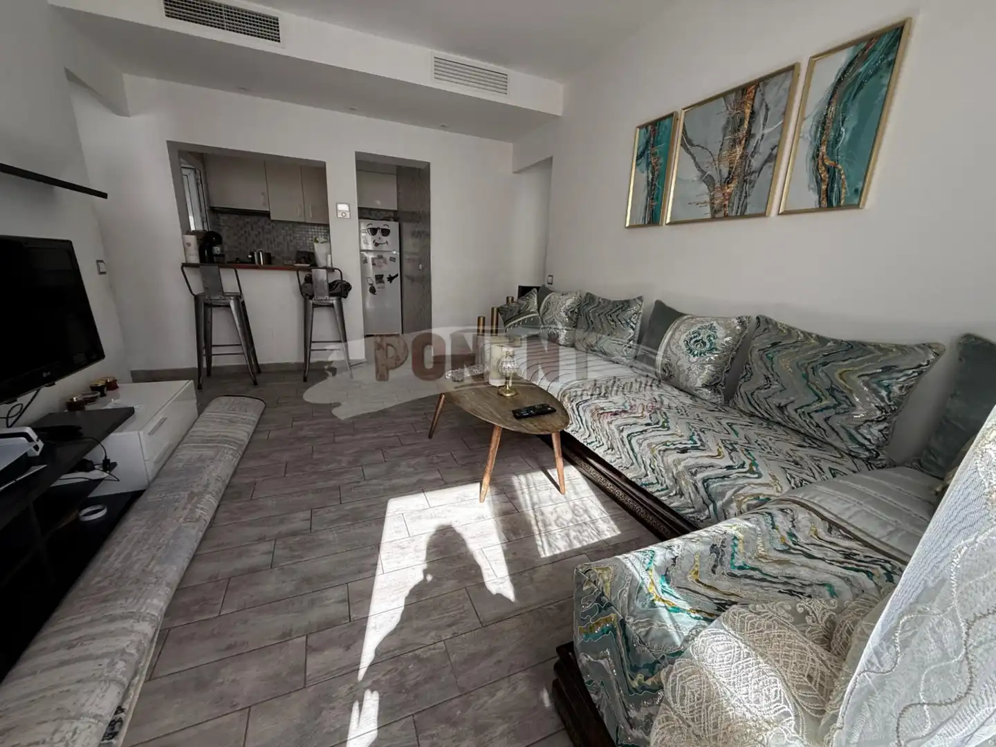 Sala de estar de Apartamento en venta en Eivissa con Aire acondicionado y Balcón