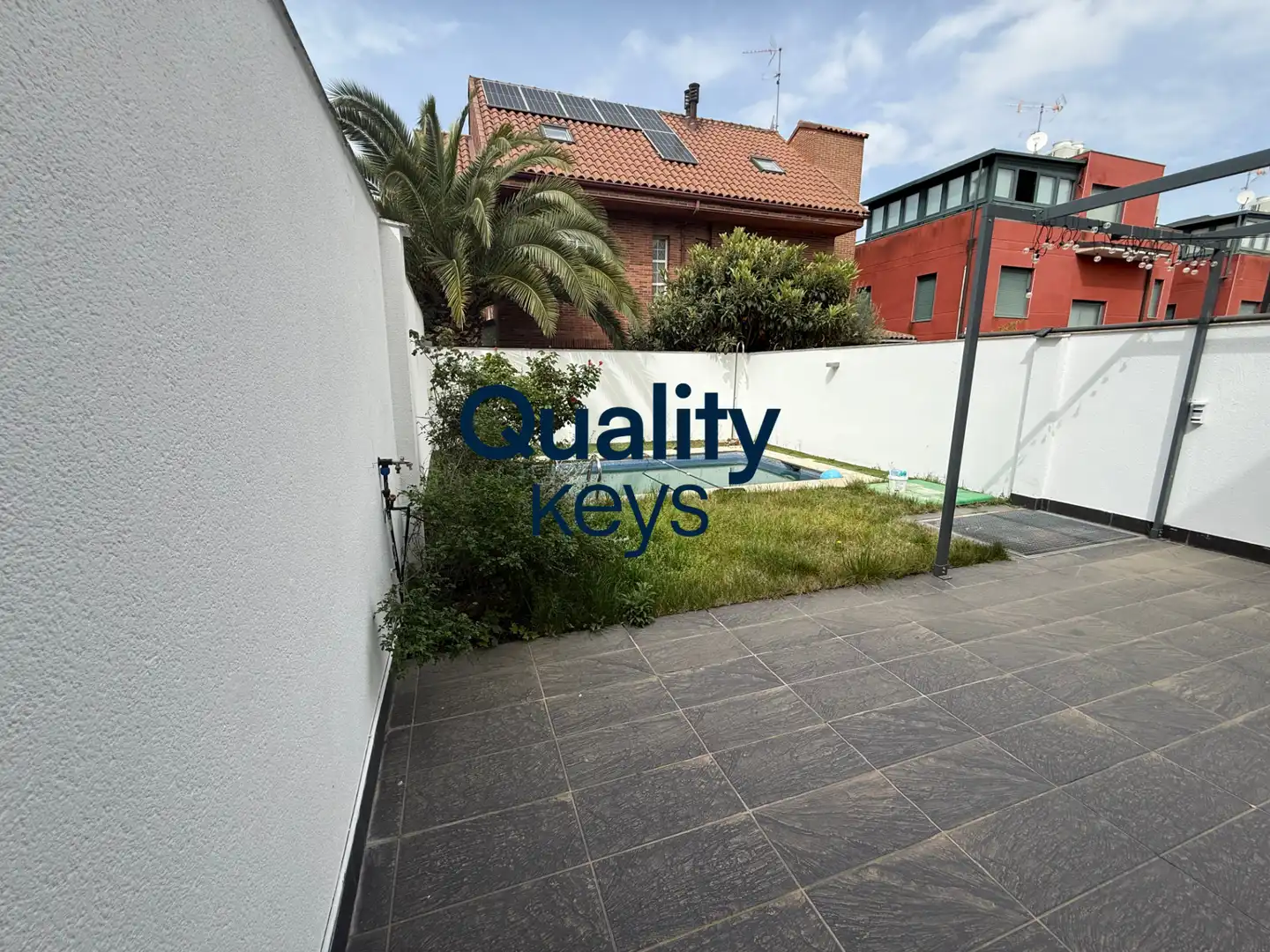 Jardí de Casa o xalet de lloguer en Madrid amb Aire condicionat, Calefacció i Jardí privat