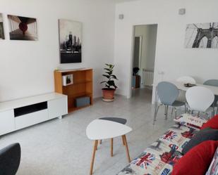 Sala d'estar de Pis de lloguer en  Lleida Capital amb Calefacció, Moblat i Balcó