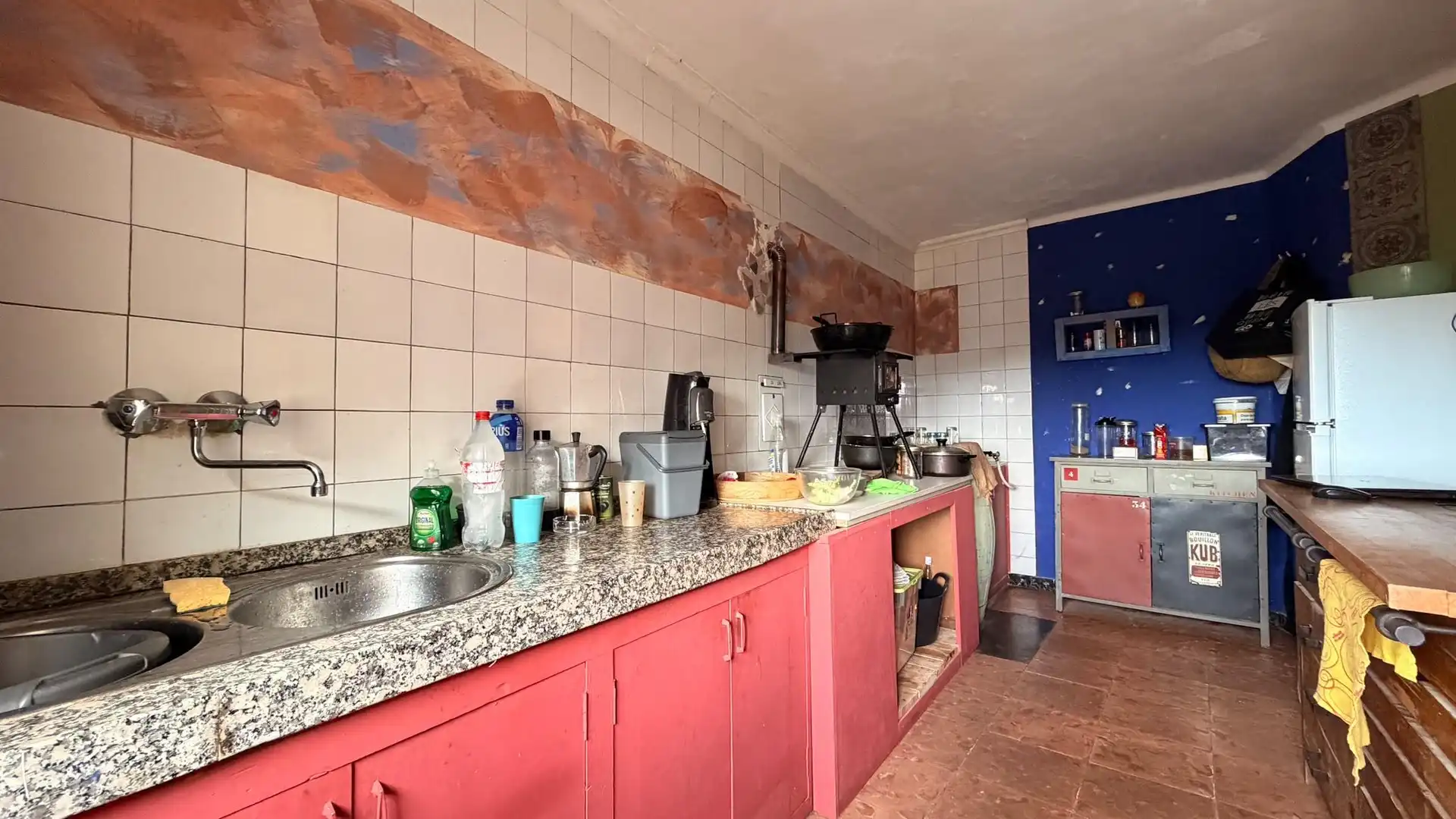 Cuina de Casa o xalet en venda en Azlor, Huesca