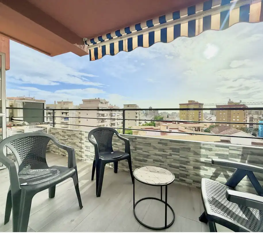 Terrace of Flat for sale in Fuengirola  with Furnished, Oven and Washing machine