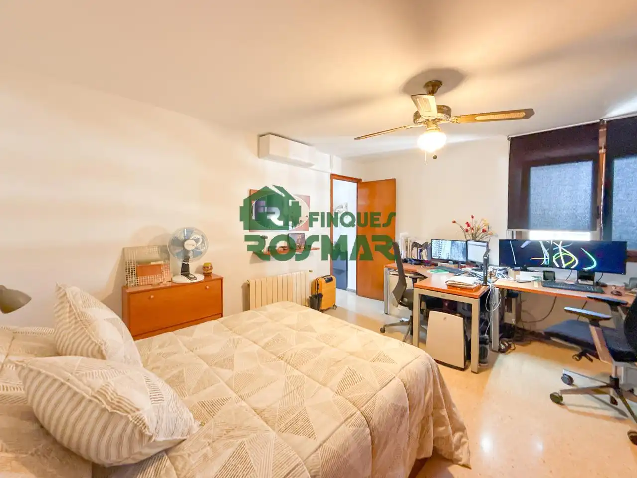 Schlafzimmer von Wohnung zum Verkauf in Lloret de Mar mit Klimaanlage, Heizung und Terrasse
