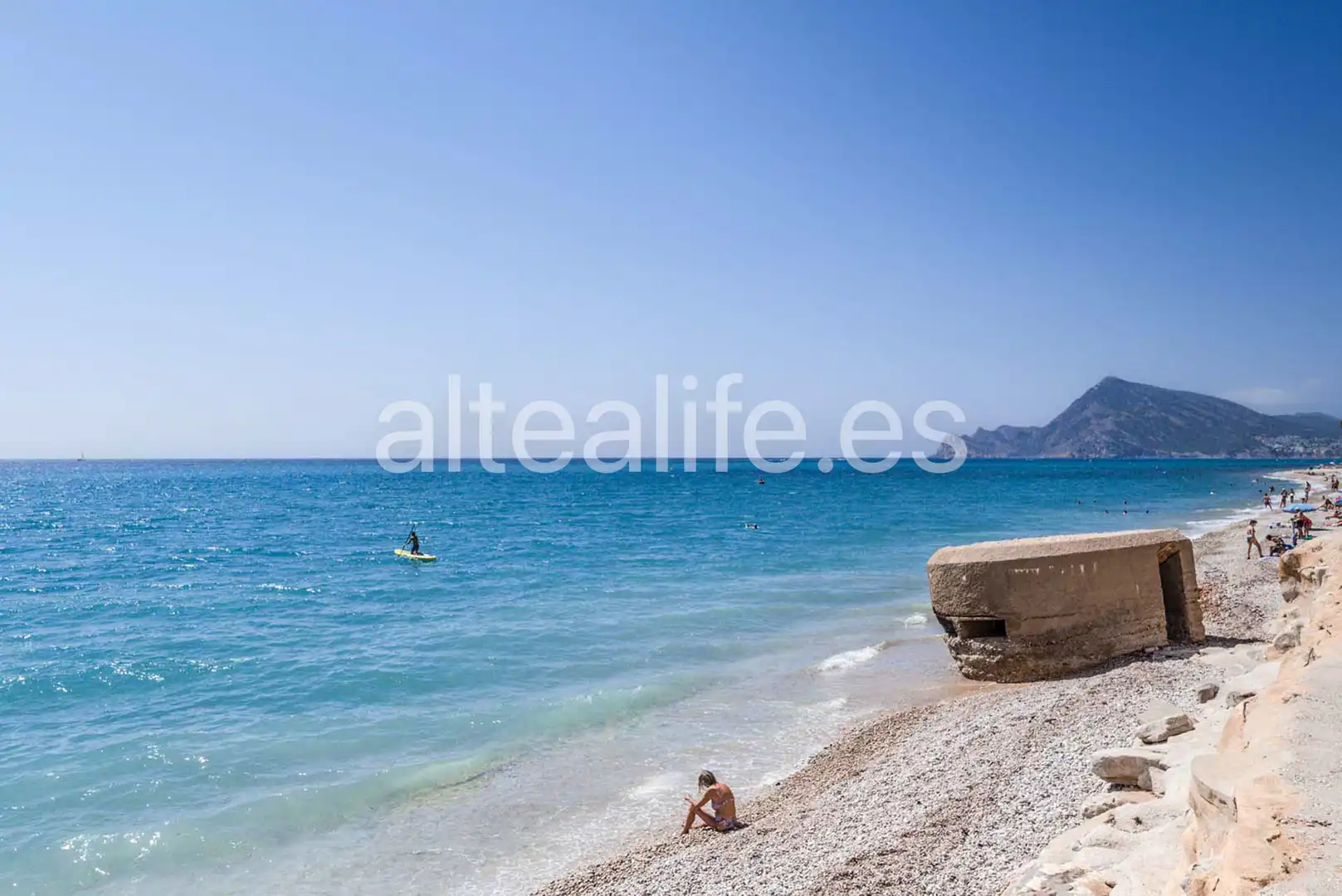 Vista exterior de Apartamento en venta en Altea con Aire acondicionado, Terraza y Trastero