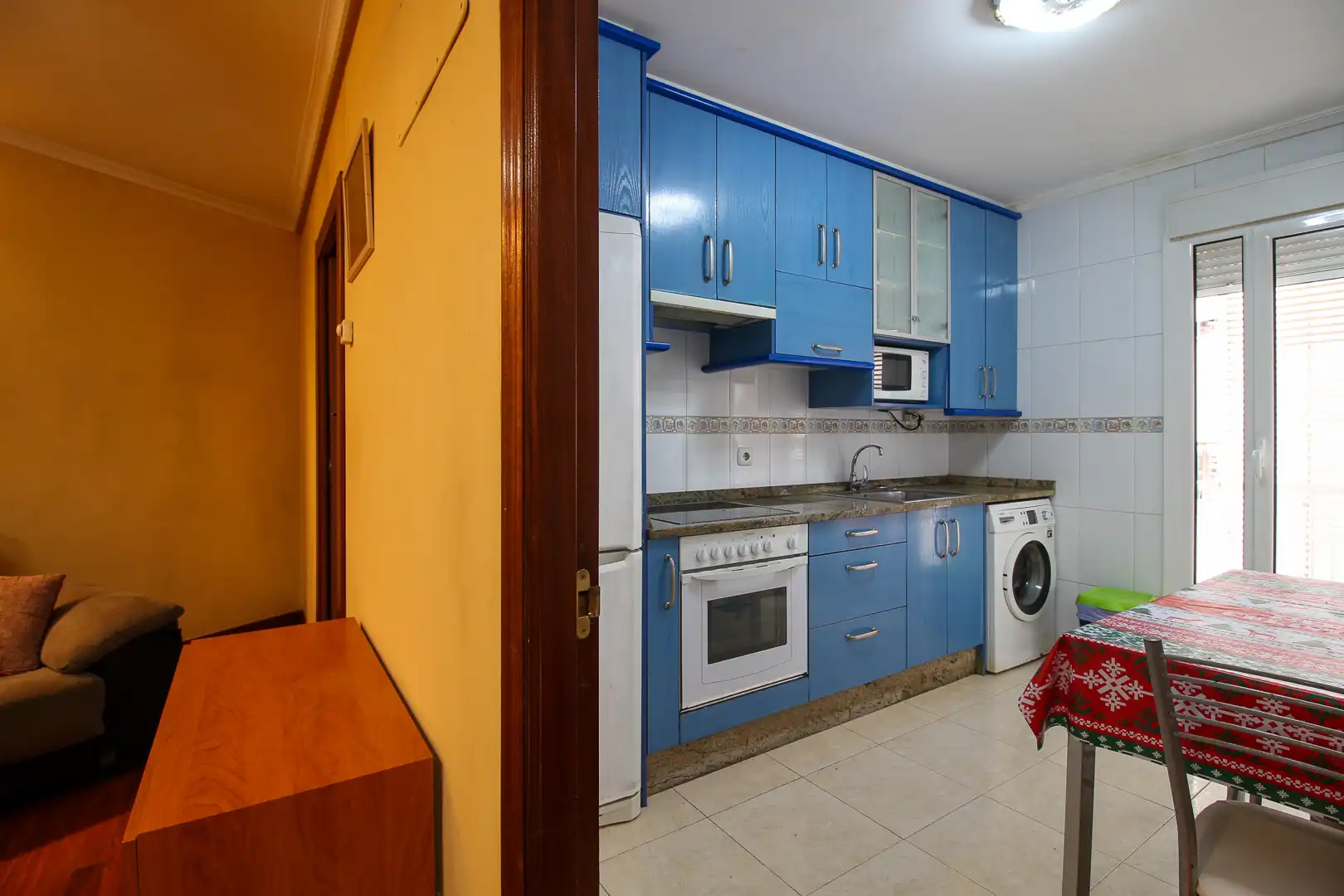 Kitchen of Flat for sale in Santa María de Cayón  with Heating, Parquet flooring and Furnished