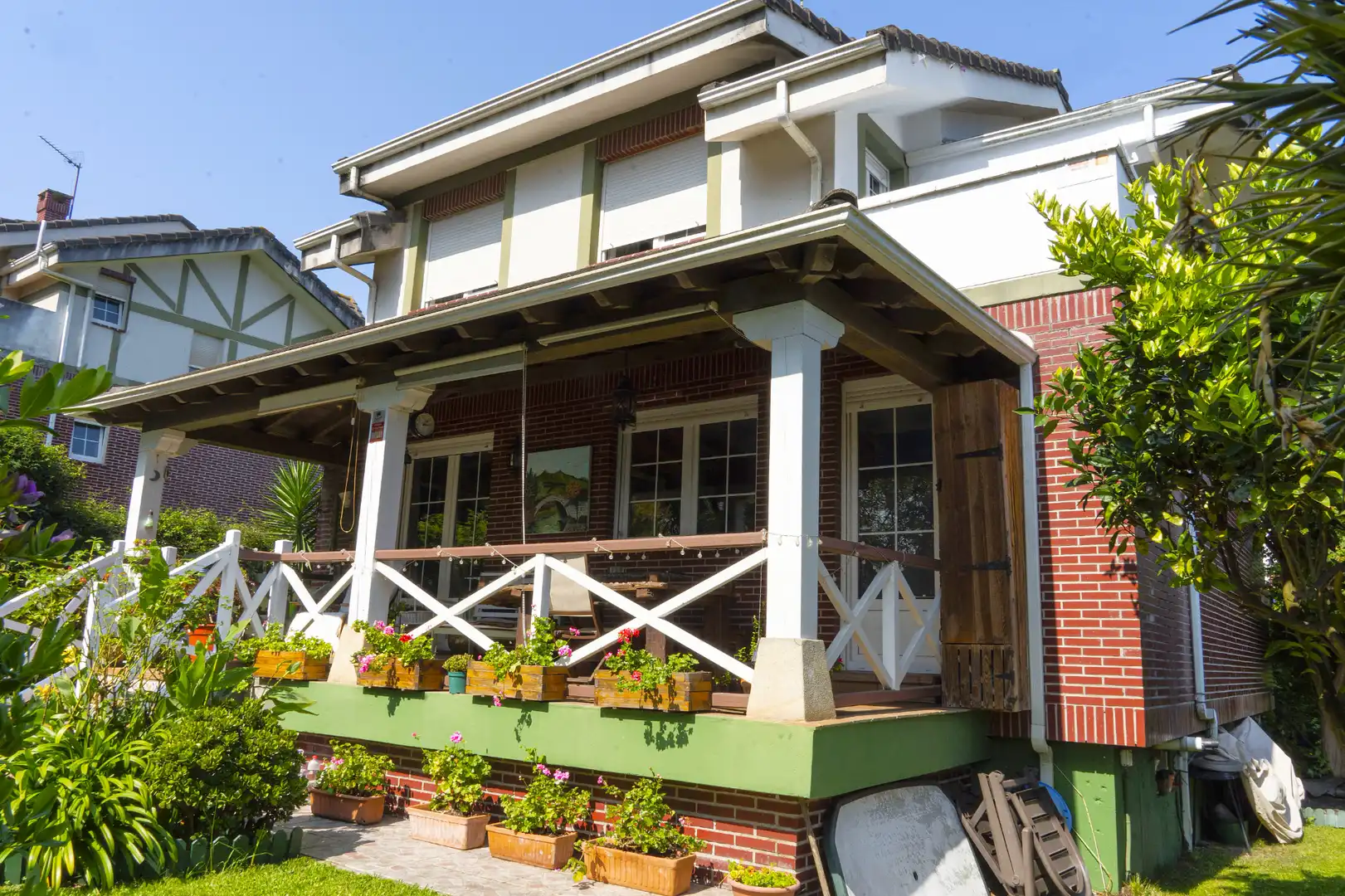 Vista exterior de Casa o chalet en venta en Camargo con Calefacción, Jardín privado y Terraza