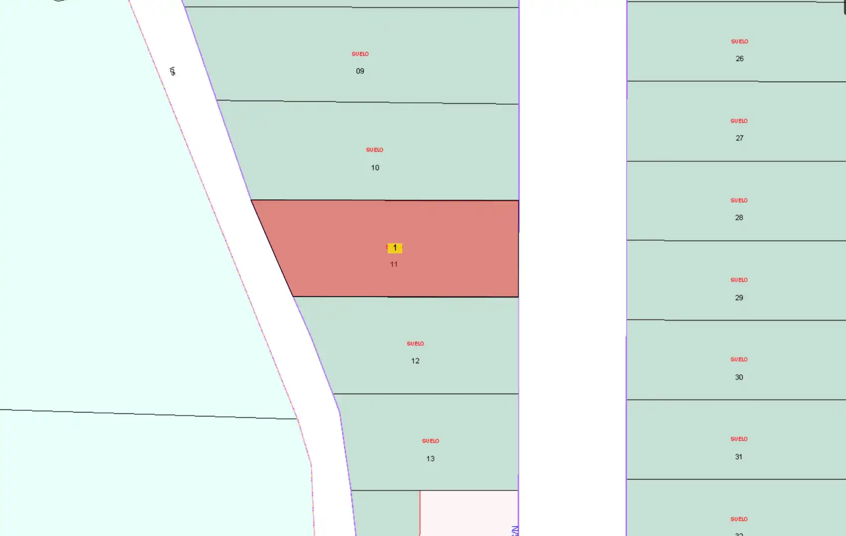 Terreny residencial en venda a Calle Argentina