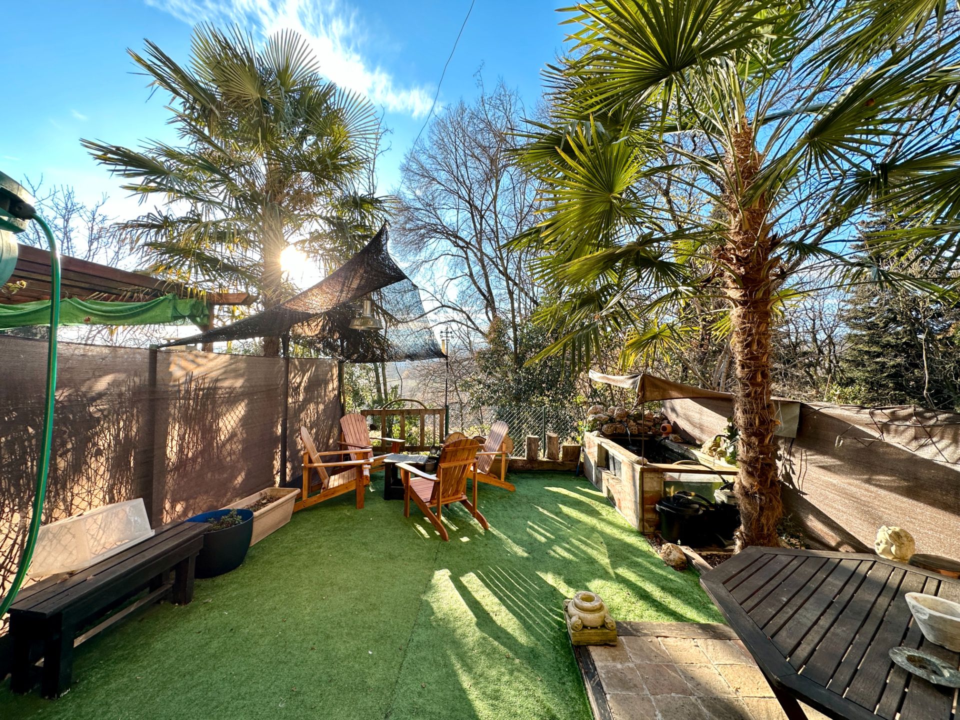 Terrassa de Casa adosada en venda en Sant Vicenç de Torelló amb Calefacció, Jardí privat i Terrassa