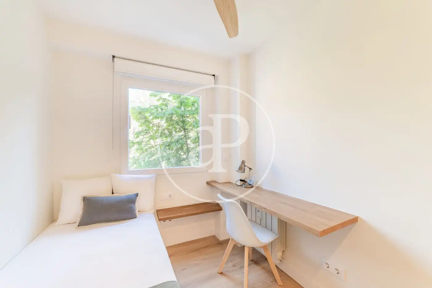 Bedroom of Flat for rent in Madrid  with Air Conditioner, Heating and Furnished