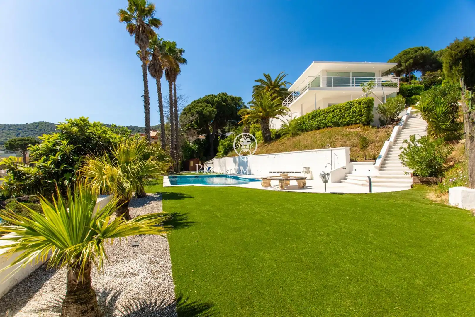 Jardí de Casa o xalet en venda en Alella amb Calefacció, Jardí privat i Terrassa