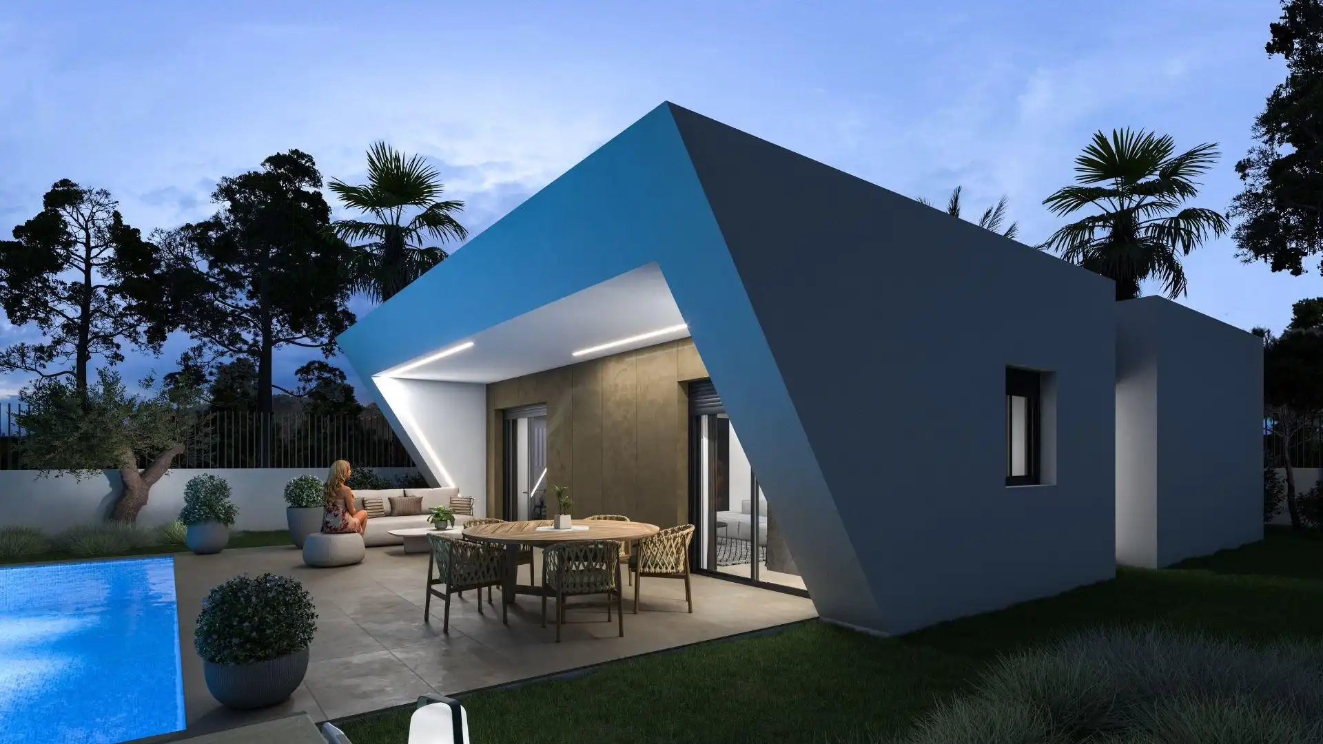 Chalet con piscina en venta en Hondón de las Nieves / El Fondó de les Neus