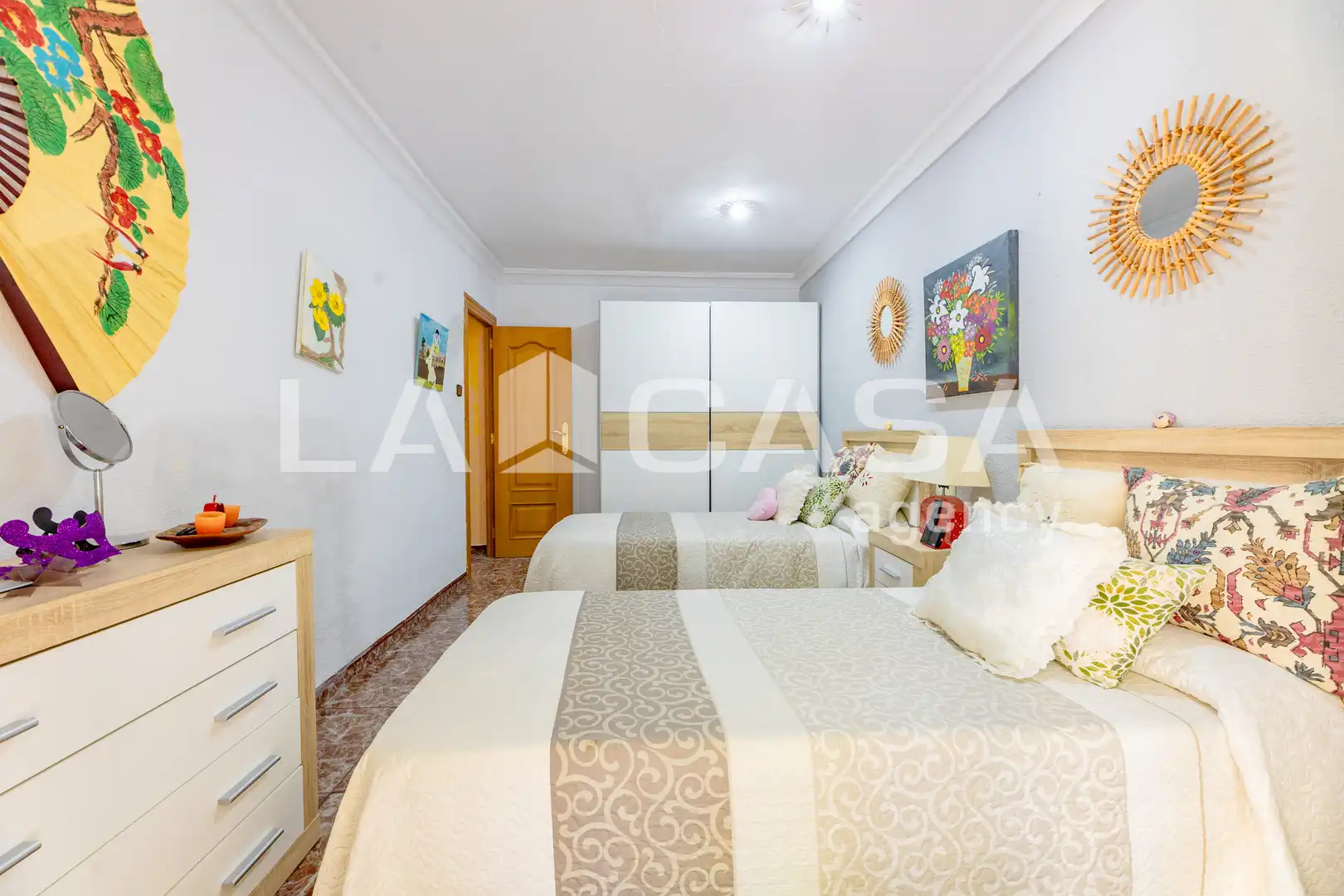 Bedroom of Flat for sale in Valencia  with Balcony