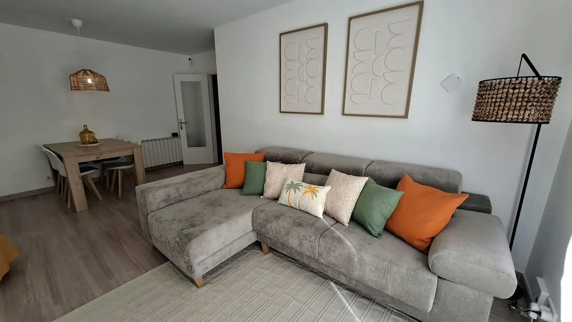 Living room of Flat for sale in Vallirana  with Air Conditioner, Heating and Terrace