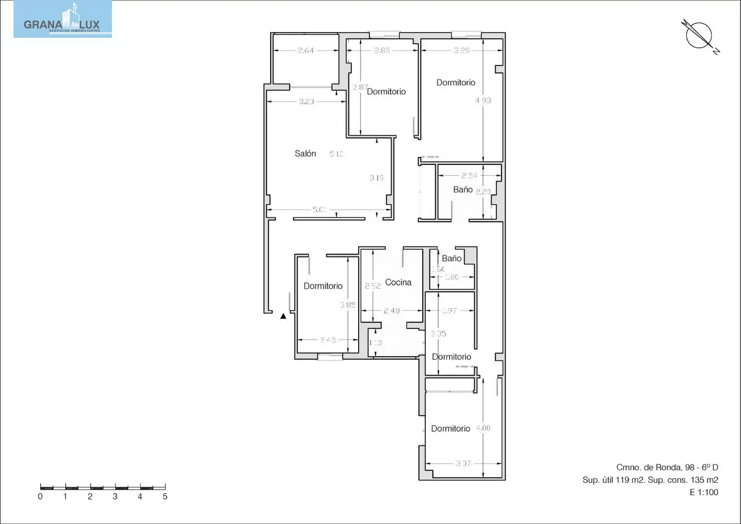 Flat with terrace for sale in Camino de Ronda, imagen 35