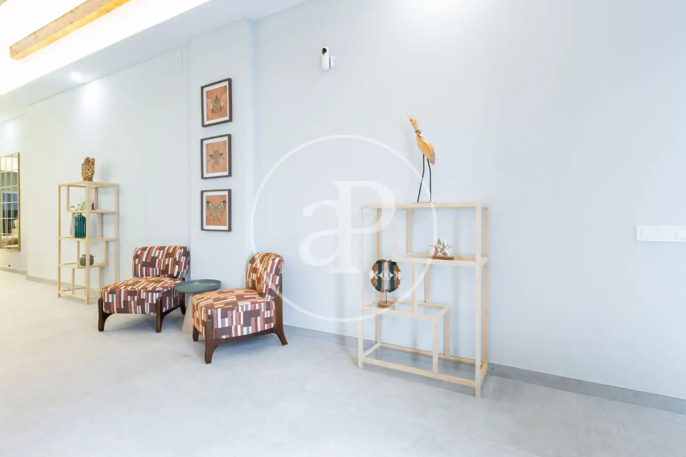 Wohnzimmer von Maisonette zum Verkauf in Valencia mit Klimaanlage, Heizung und Privatgarten