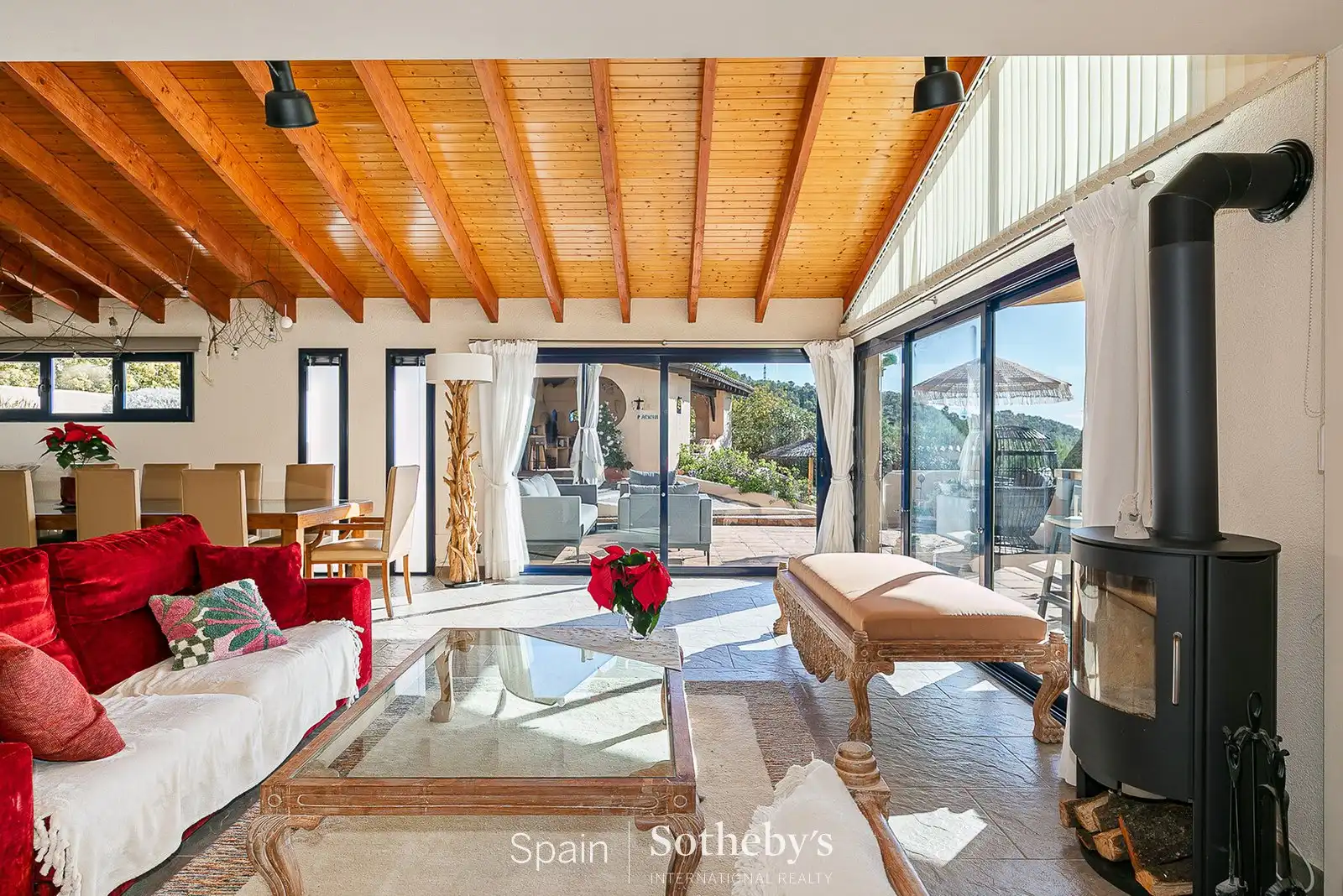 Sala de estar de Casa o chalet en venta en Olivella con Aire acondicionado, Calefacción y Jardín privado