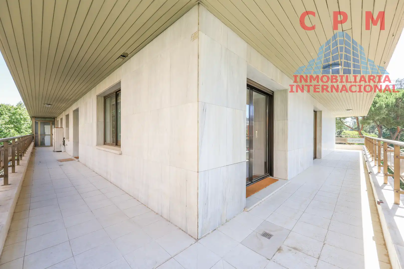 Terrasse von Wohnung zur Miete in Madrid mit Klimaanlage, Heizung und Parkett